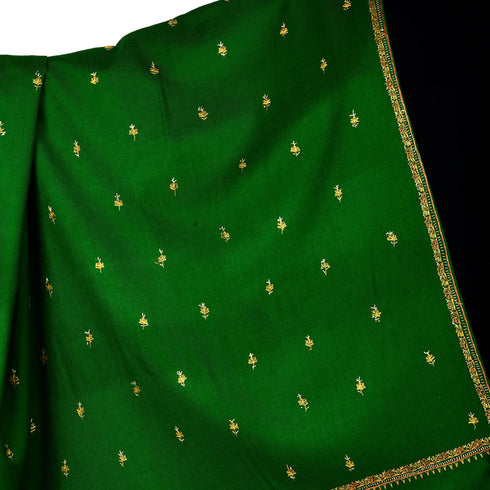 Women's Hand Embroidered Wool Shawl